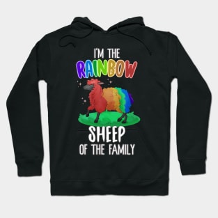 Rainbow Sheep Of The Family Hoodie